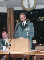 Kompaniechef Manfred Bröckling
